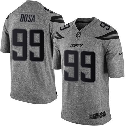 Joey Bosa Los Angeles Chargers gray Limited jersey