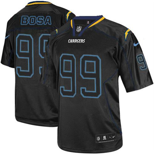 Joey Bosa Los Angeles Chargers black Elite jersey
