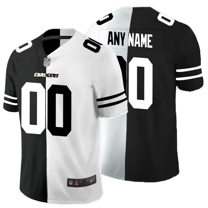 Custom Los Angeles Chargers black Untouchable jersey