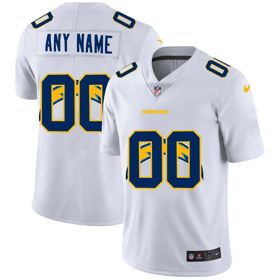 Custom Los Angeles Chargers white Untouchable jersey
