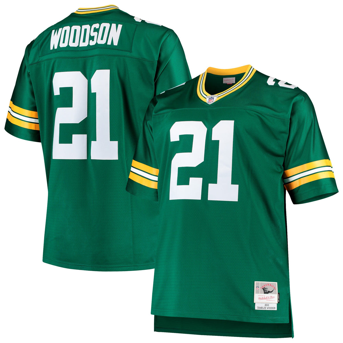 Charles Woodson Green Bay Packers green jersey