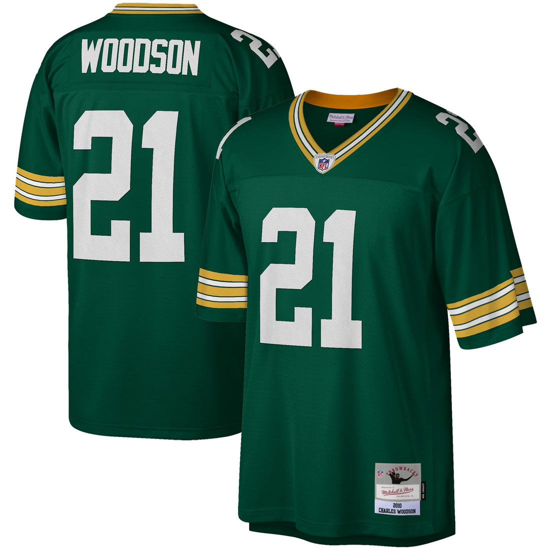 Charles Woodson Green Bay Packers green jersey
