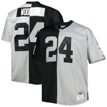 Charles Woodson Las Vegas Raiders black Split jersey