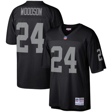Charles Woodson Las Vegas Raiders black jersey
