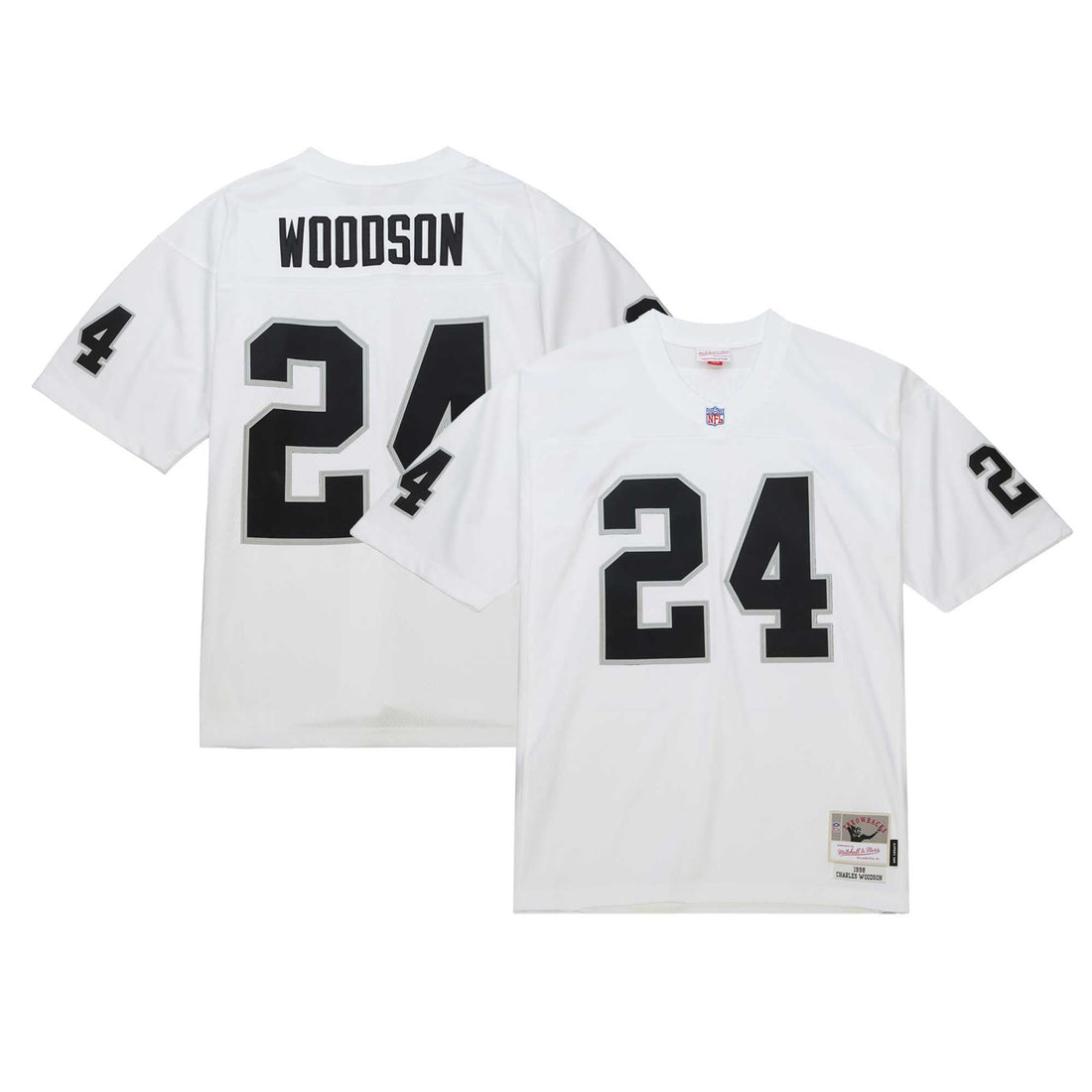 Charles Woodson Las Vegas Raiders white jersey