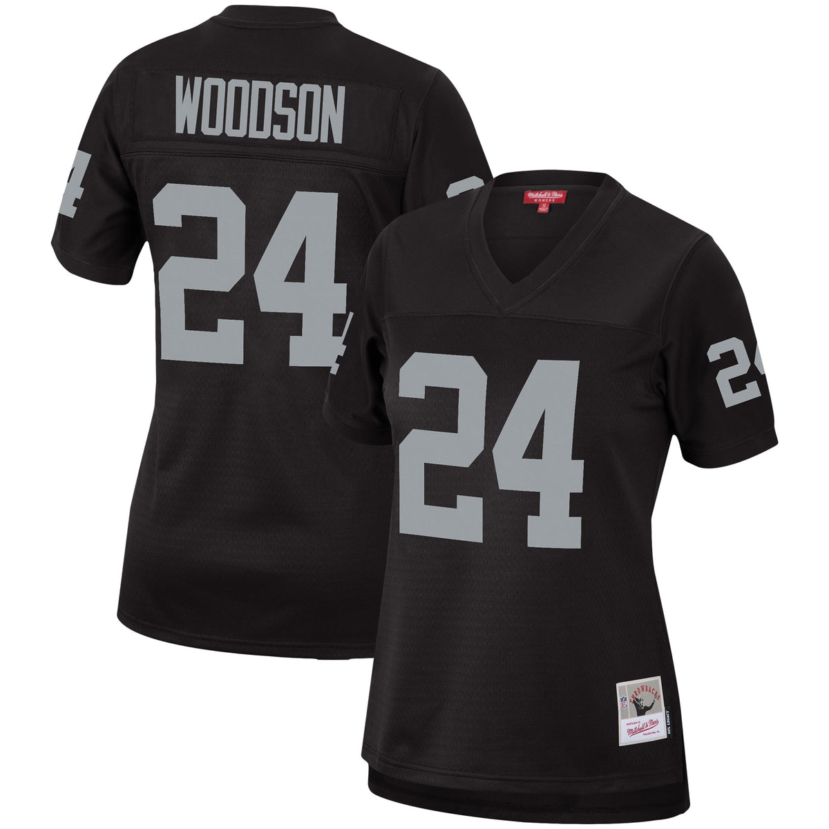 Charles Woodson Las Vegas Raiders black jersey