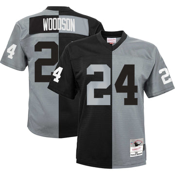 Charles Woodson Las Vegas Raiders black Split jersey