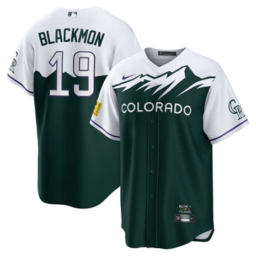 Charlie Blackmon Colorado Rockies green City Connect jersey