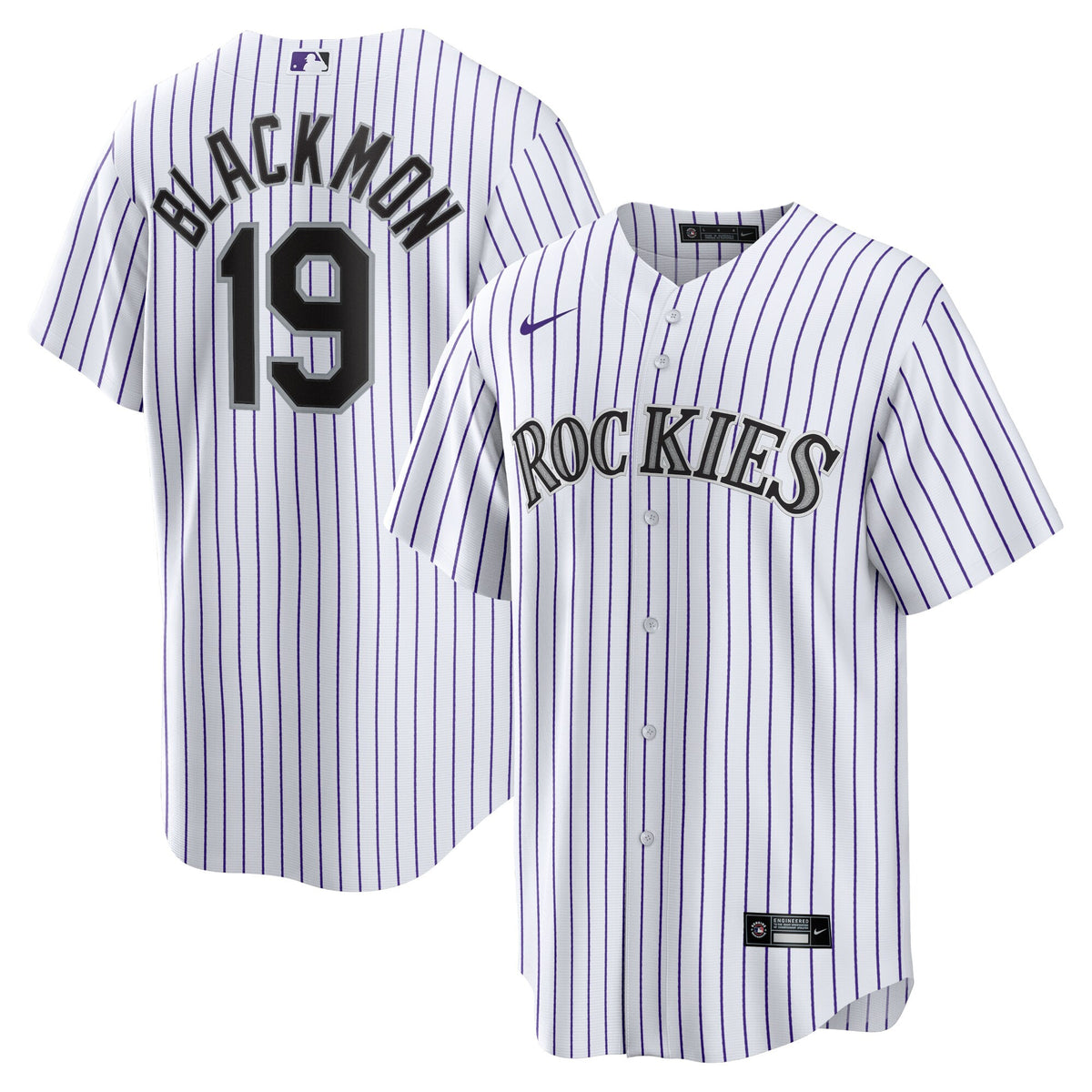 Charlie Blackmon Colorado Rockies white Home jersey