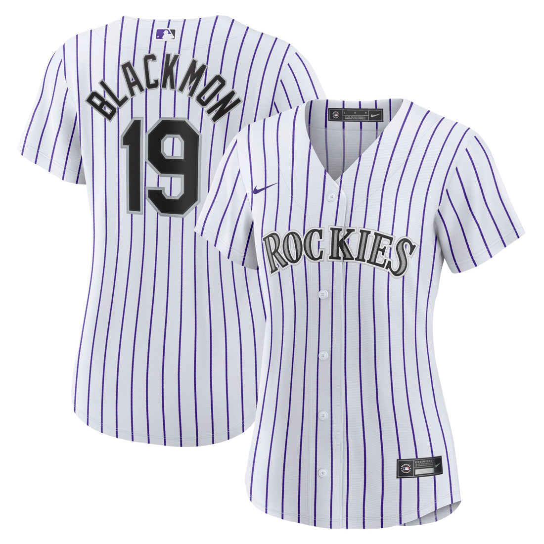 Charlie Blackmon Colorado Rockies white Home jersey