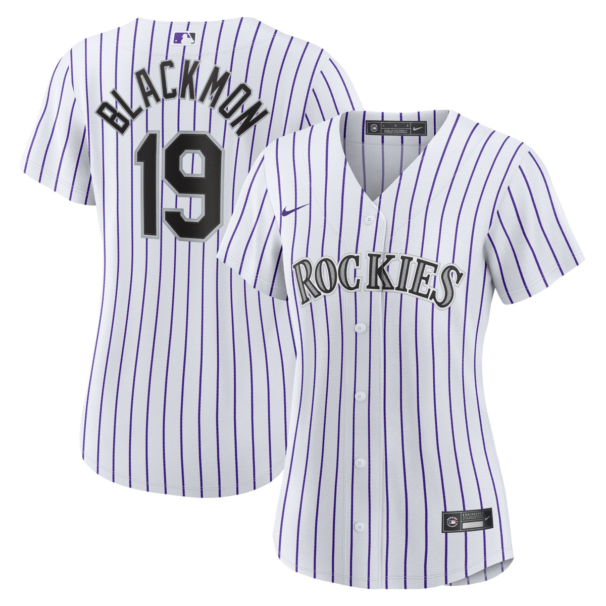 Charlie Blackmon Colorado Rockies white Home jersey