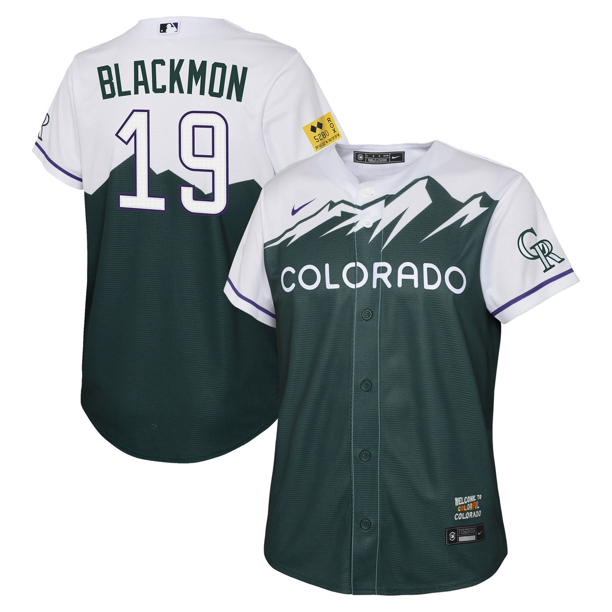 Charlie Blackmon Colorado Rockies green City Connect jersey