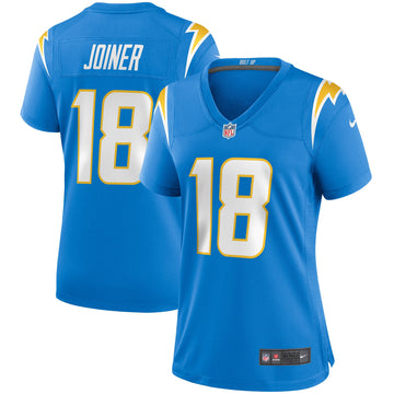 Charlie Joiner Los Angeles Chargers blue Game jersey