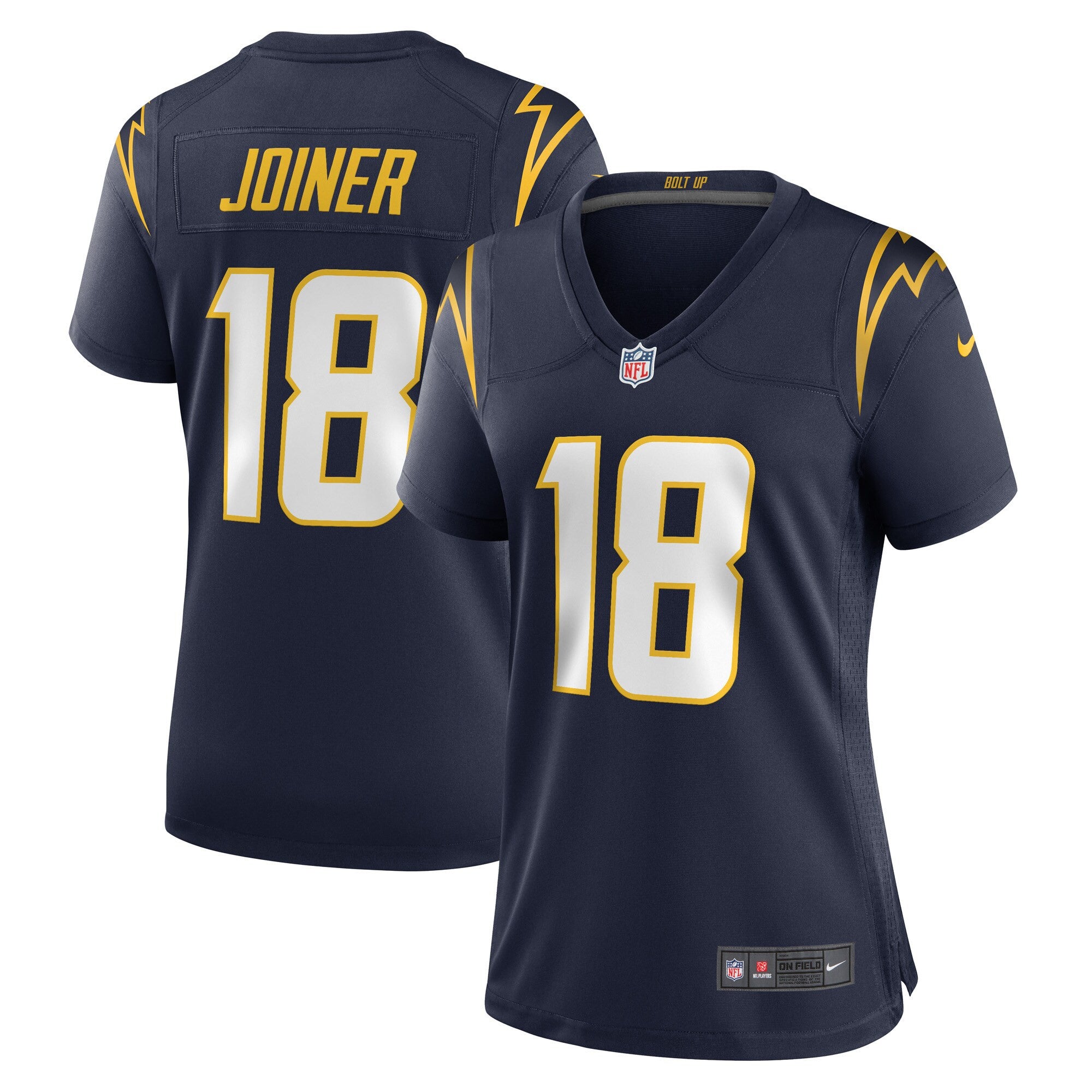 Charlie Joiner Los Angeles Chargers navy jersey