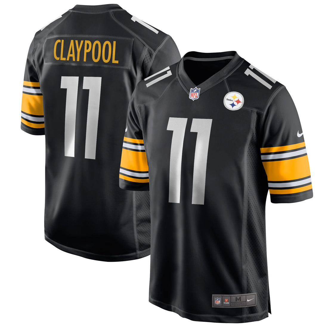Chase Claypool Pittsburgh Steelers black jersey