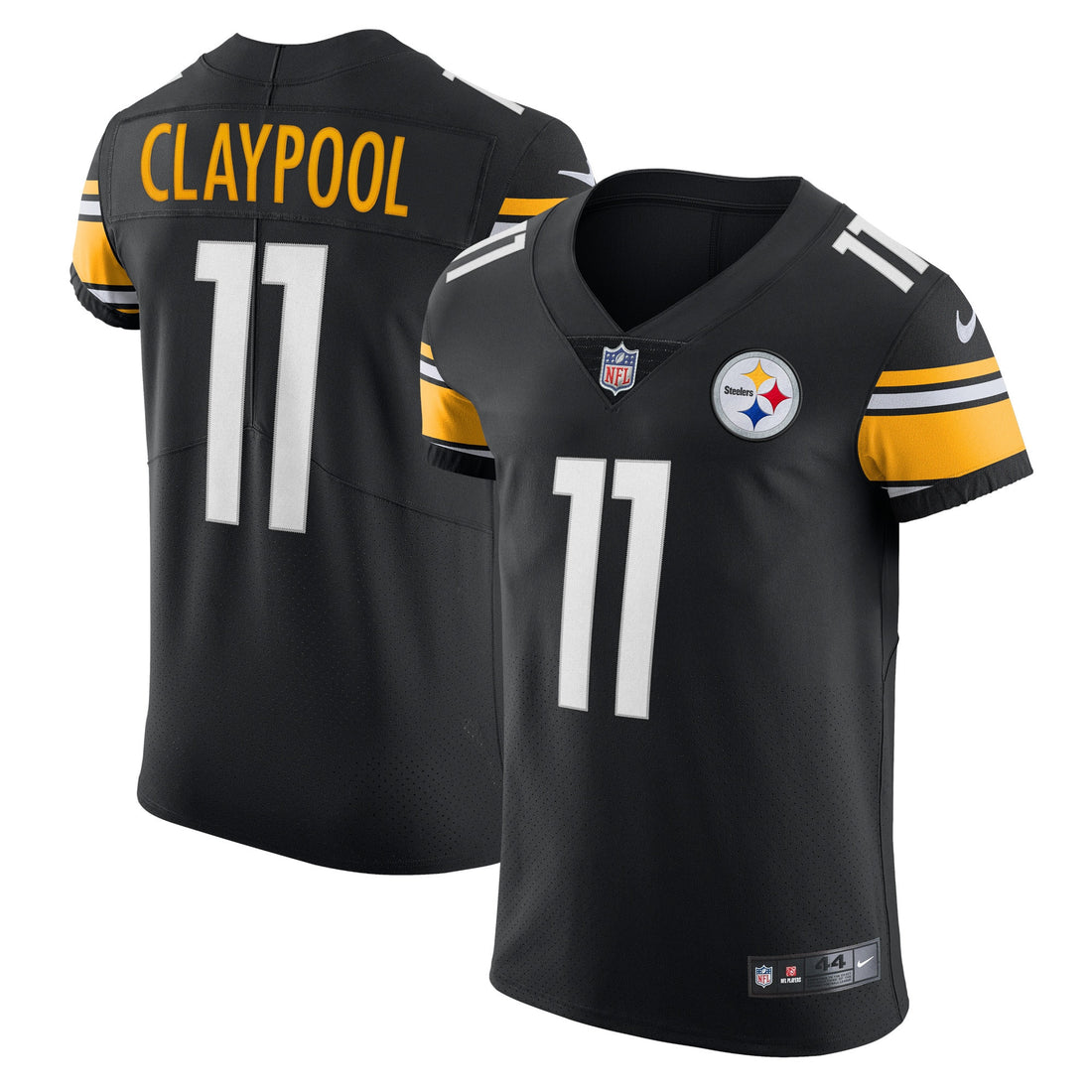 Chase Claypool Pittsburgh Steelers black Vapor jersey