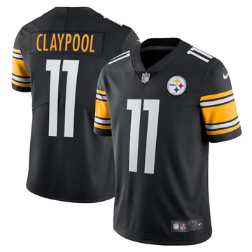 Chase Claypool Pittsburgh Steelers black Vapor jersey
