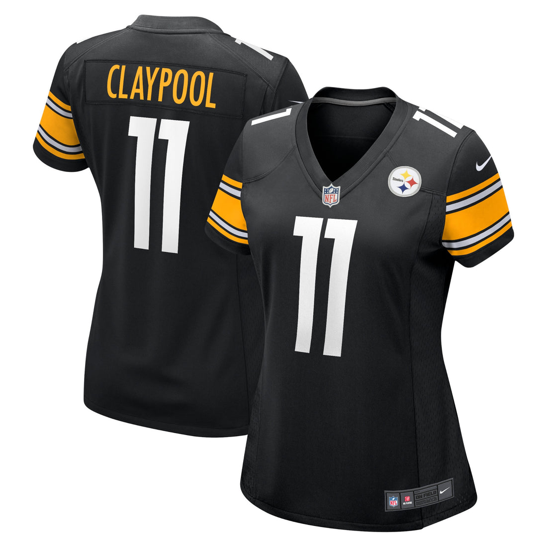 Chase Claypool Pittsburgh Steelers black jersey