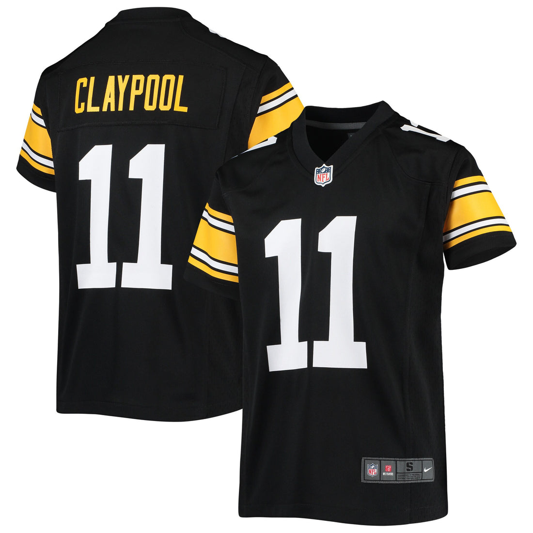 Chase Claypool Pittsburgh Steelers black Alternate jersey