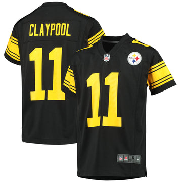 Chase Claypool Pittsburgh Steelers black Alternate jersey