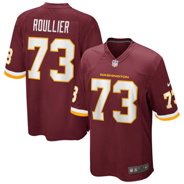 Chase Roullier Washington Washington Commanders burgundy Game jersey