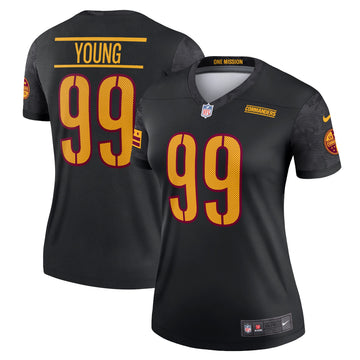 Chase Young Washington Commanders black Legend jersey