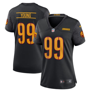 Chase Young Washington Commanders black jersey