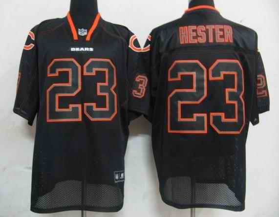 Custom Chicago Bears black Shadow jersey