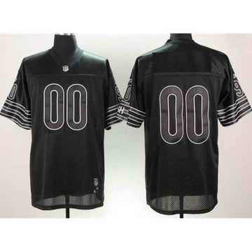 Custom Chicago Bears black jersey