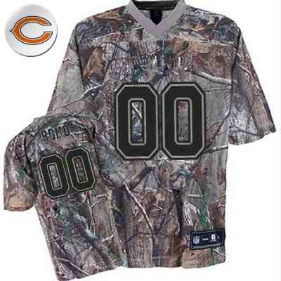 Custom Chicago Bears camo Camo jersey