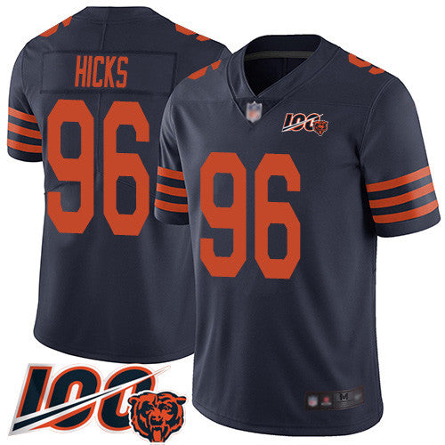 Akiem Hicks Chicago Bears navy Color Rush jersey