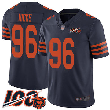 Akiem Hicks Chicago Bears navy Color Rush jersey