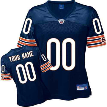 Custom Chicago Bears blue jersey
