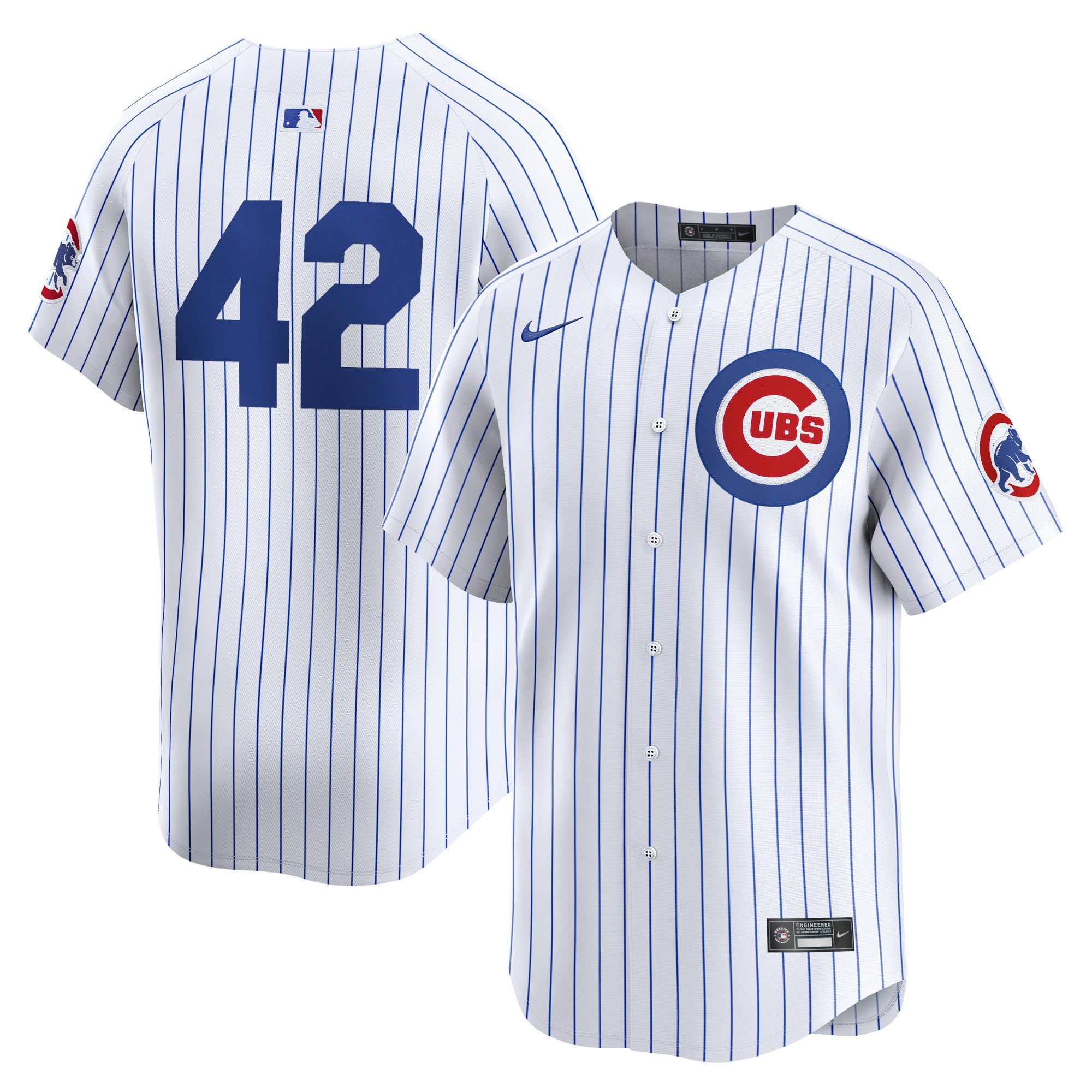 Chicago Cubs white Limited jersey