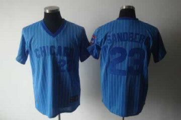 Sandberg Chicago Cubs blue jersey