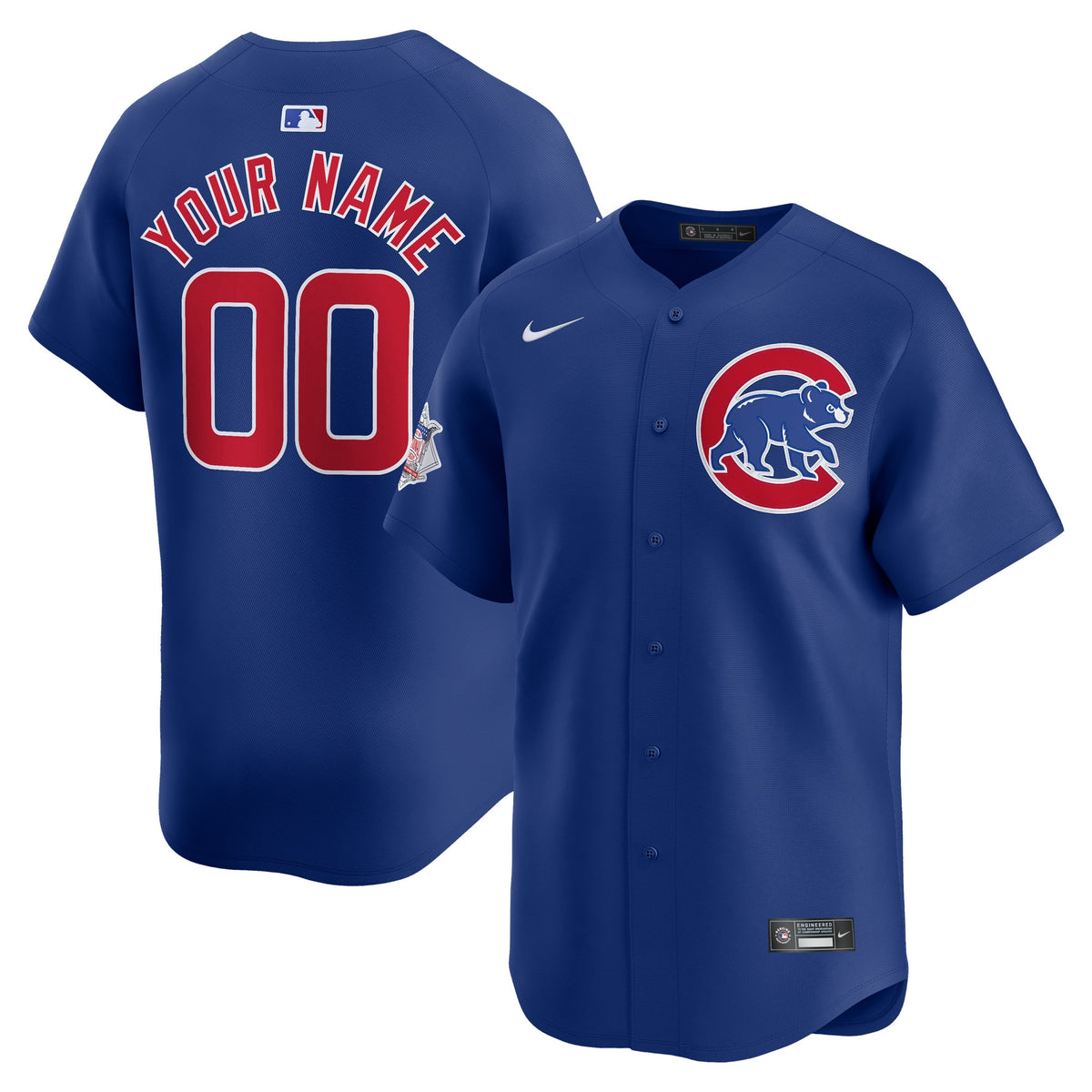 Chicago Cubs royal Limited jersey