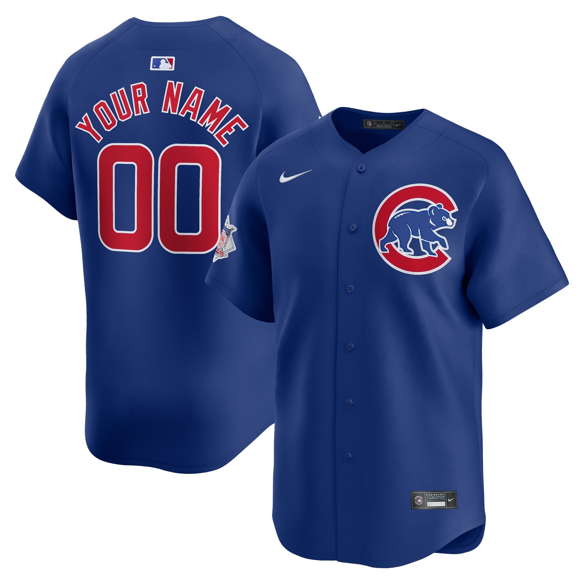 Chicago Cubs royal Limited jersey