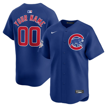 Chicago Cubs royal Limited jersey