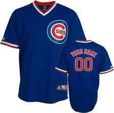 Chicago Cubs blue jersey