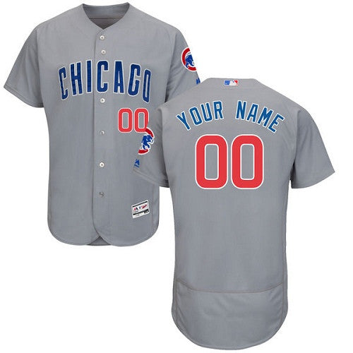 Chicago Cubs gray jersey