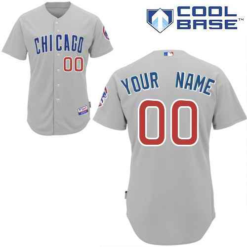 Chicago Cubs grey jersey