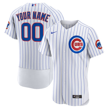 Chicago Cubs white Home jersey