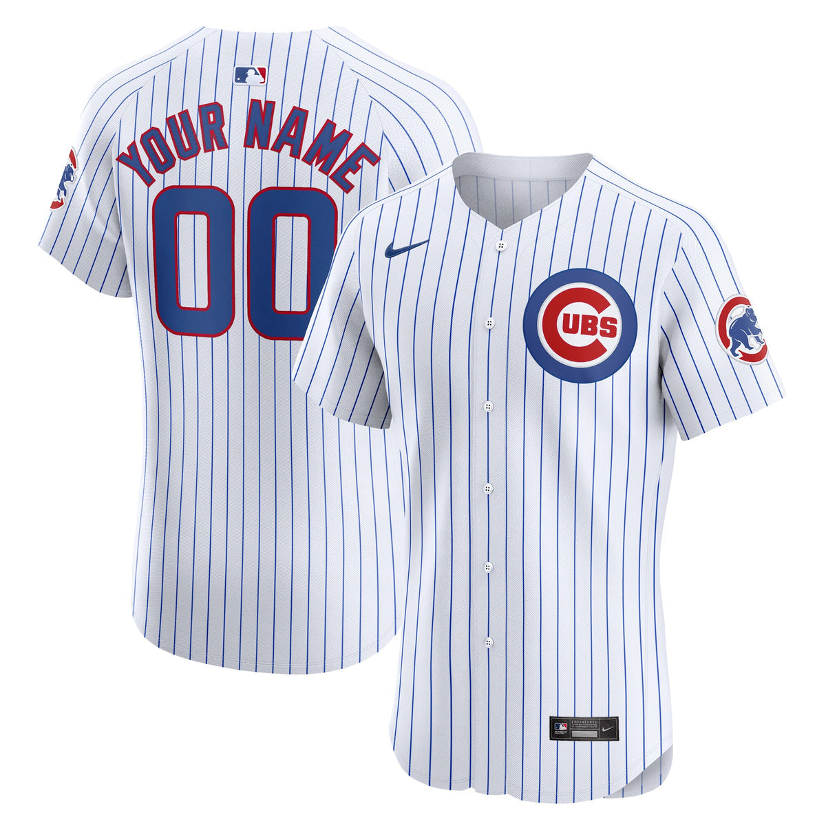 Chicago Cubs white Elite jersey