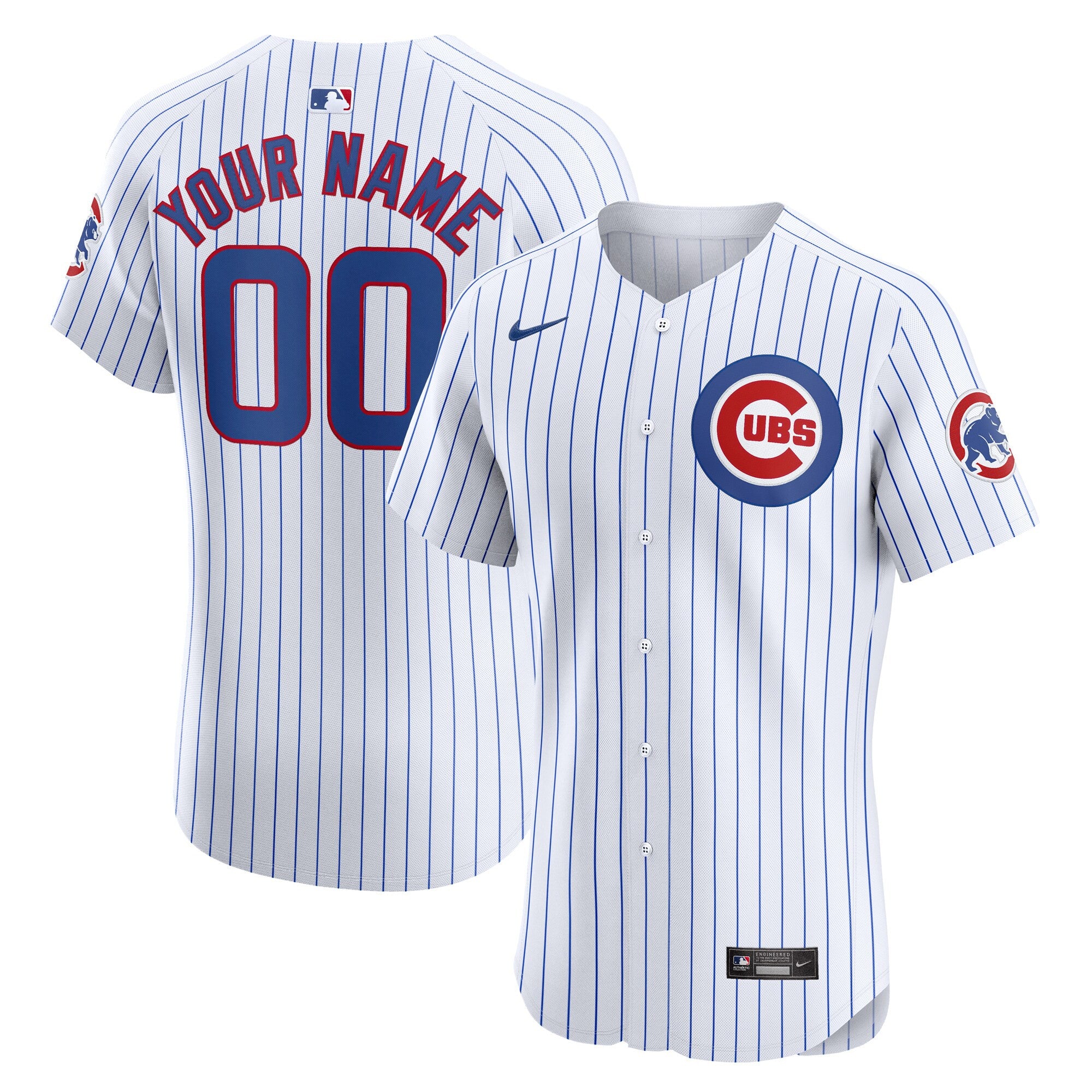 Chicago Cubs white Elite jersey