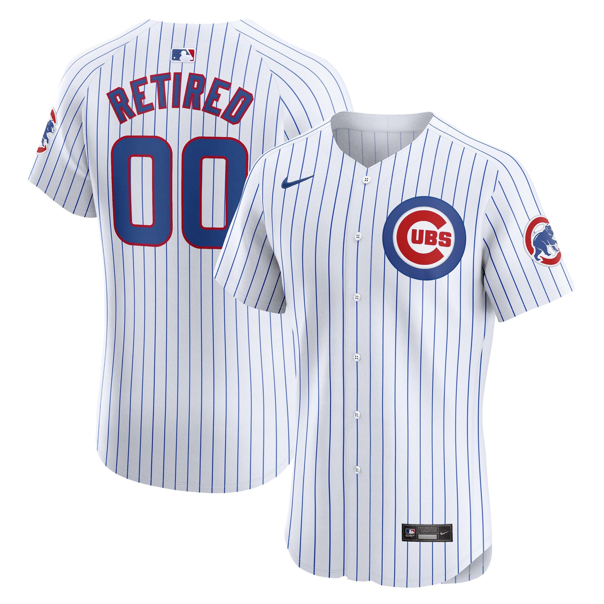 Chicago Cubs white Elite jersey