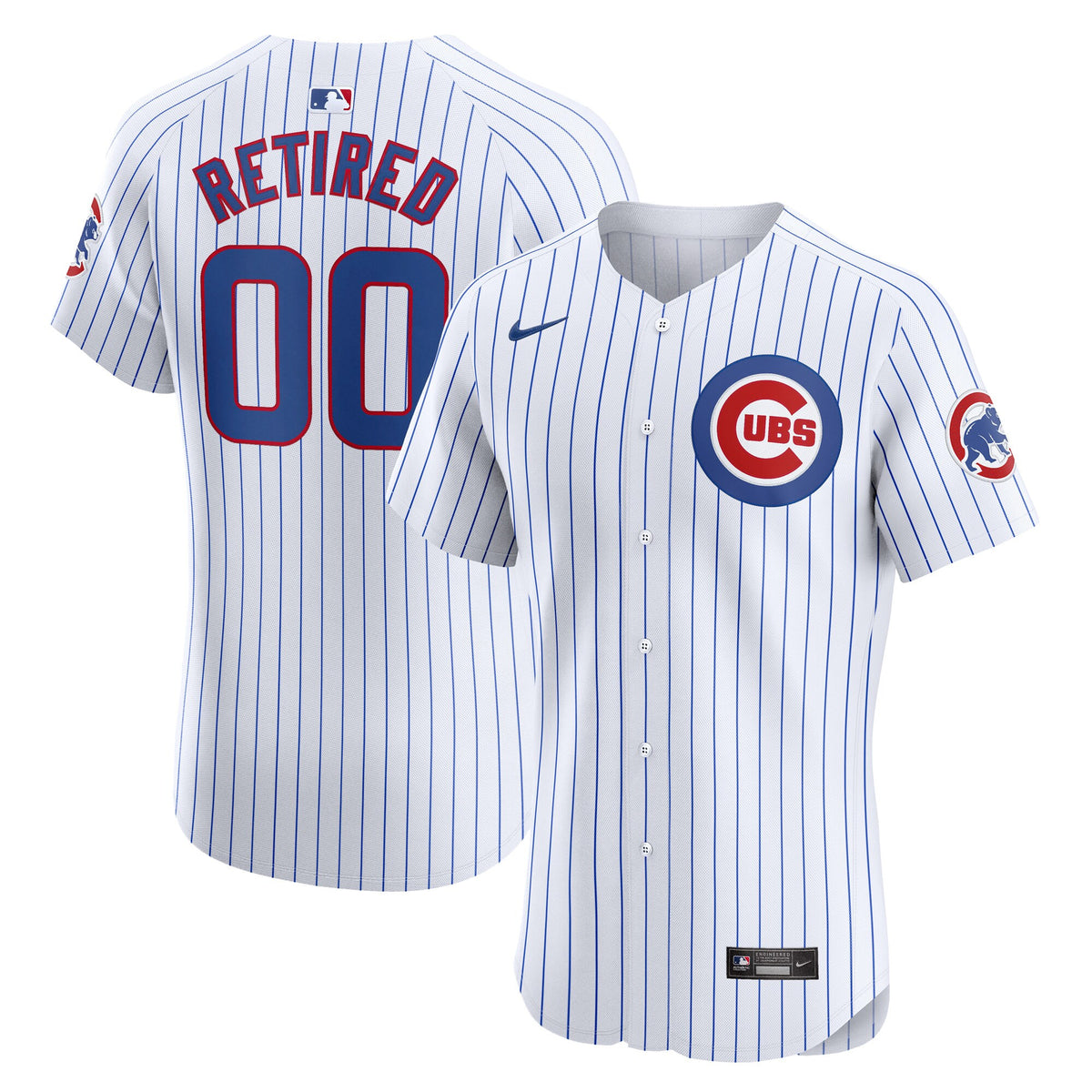 Chicago Cubs white Elite jersey