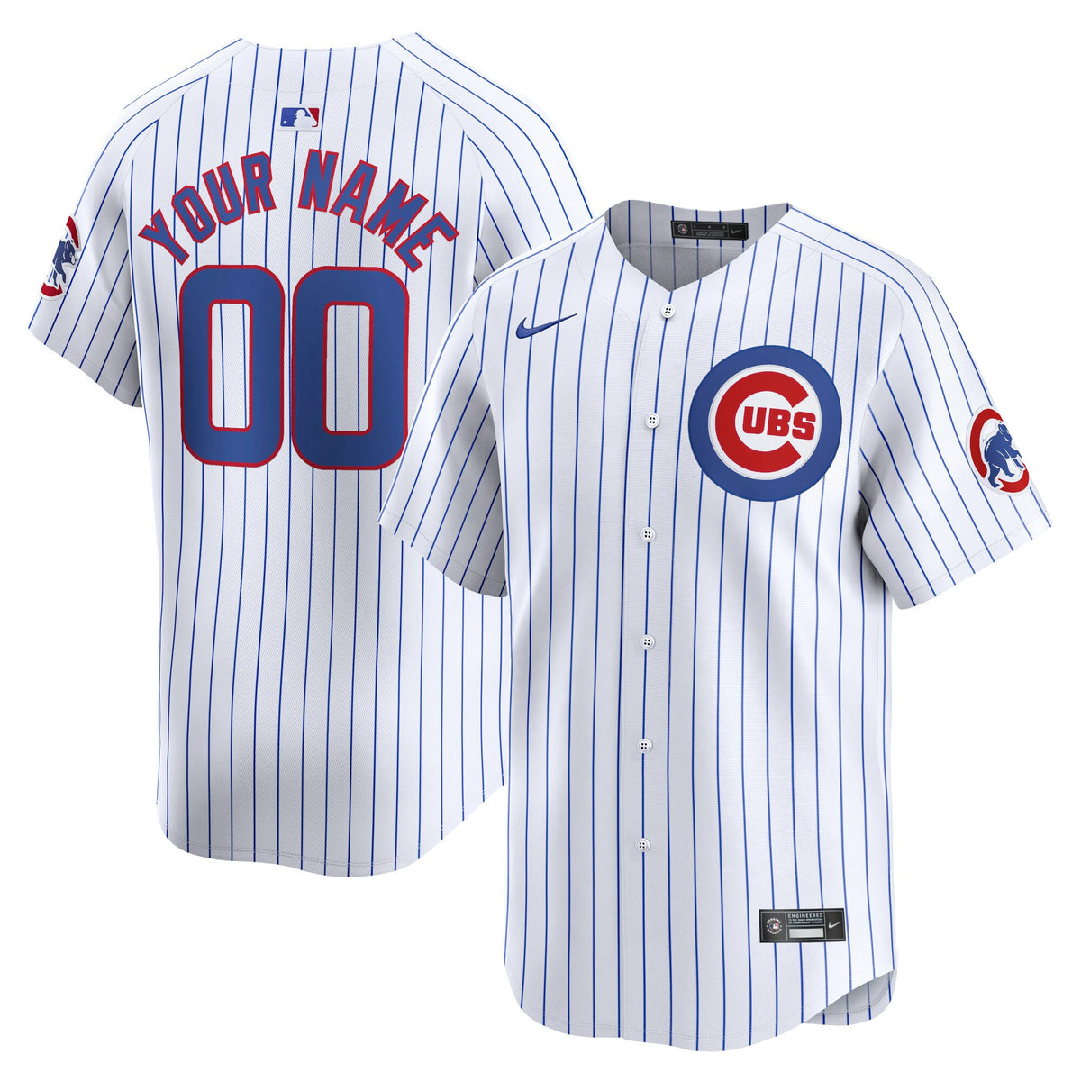 Chicago Cubs white Limited jersey