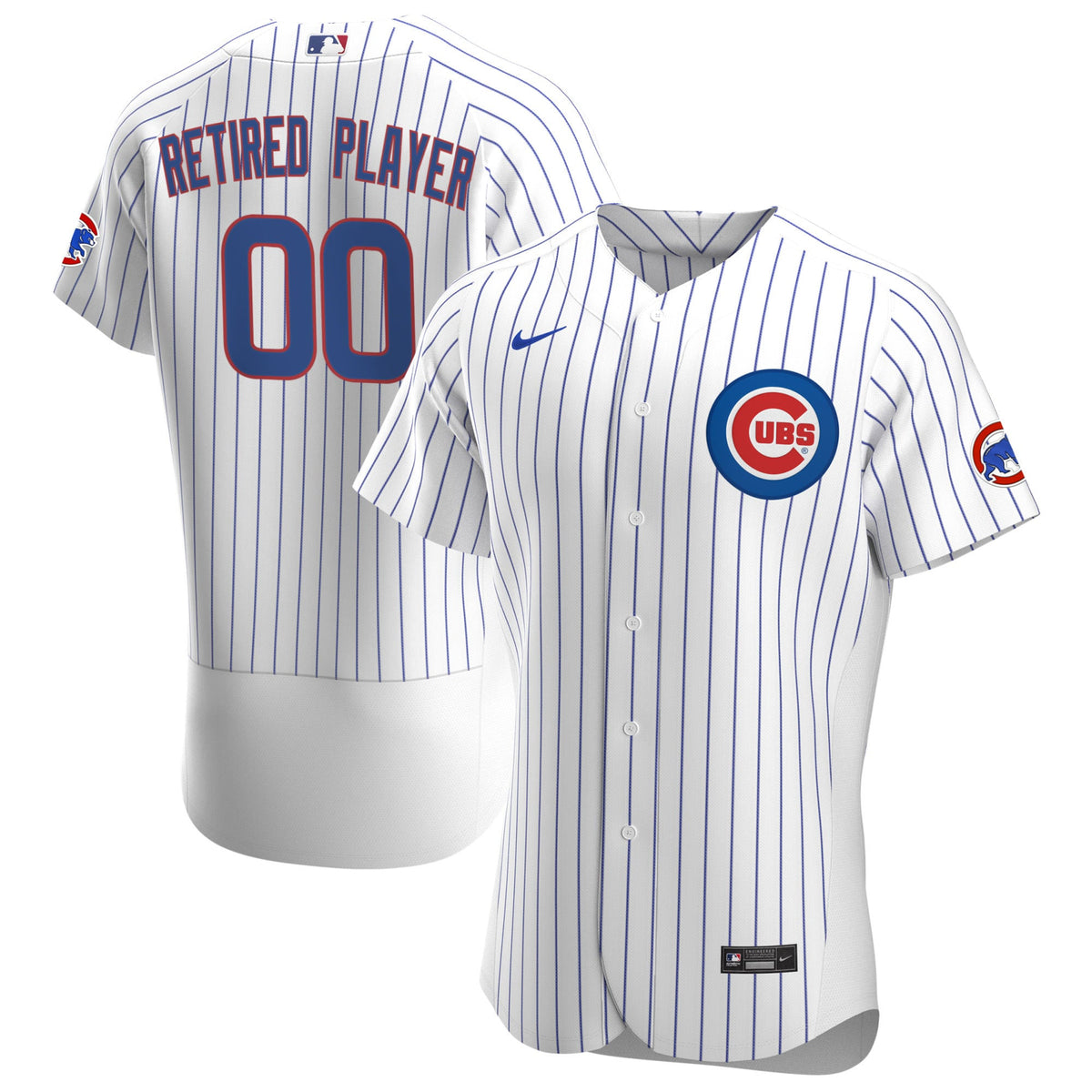 Chicago Cubs white Home jersey