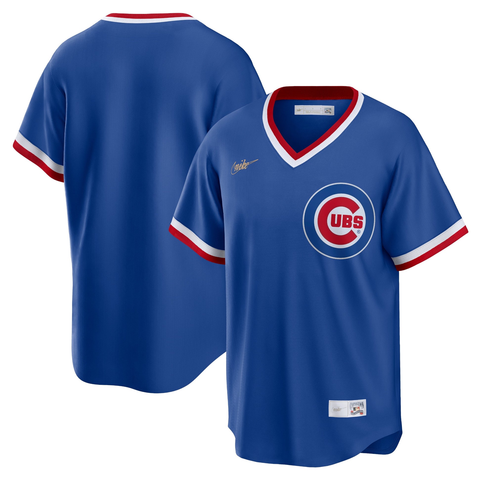 Chicago Cubs royal Cooperstown jersey