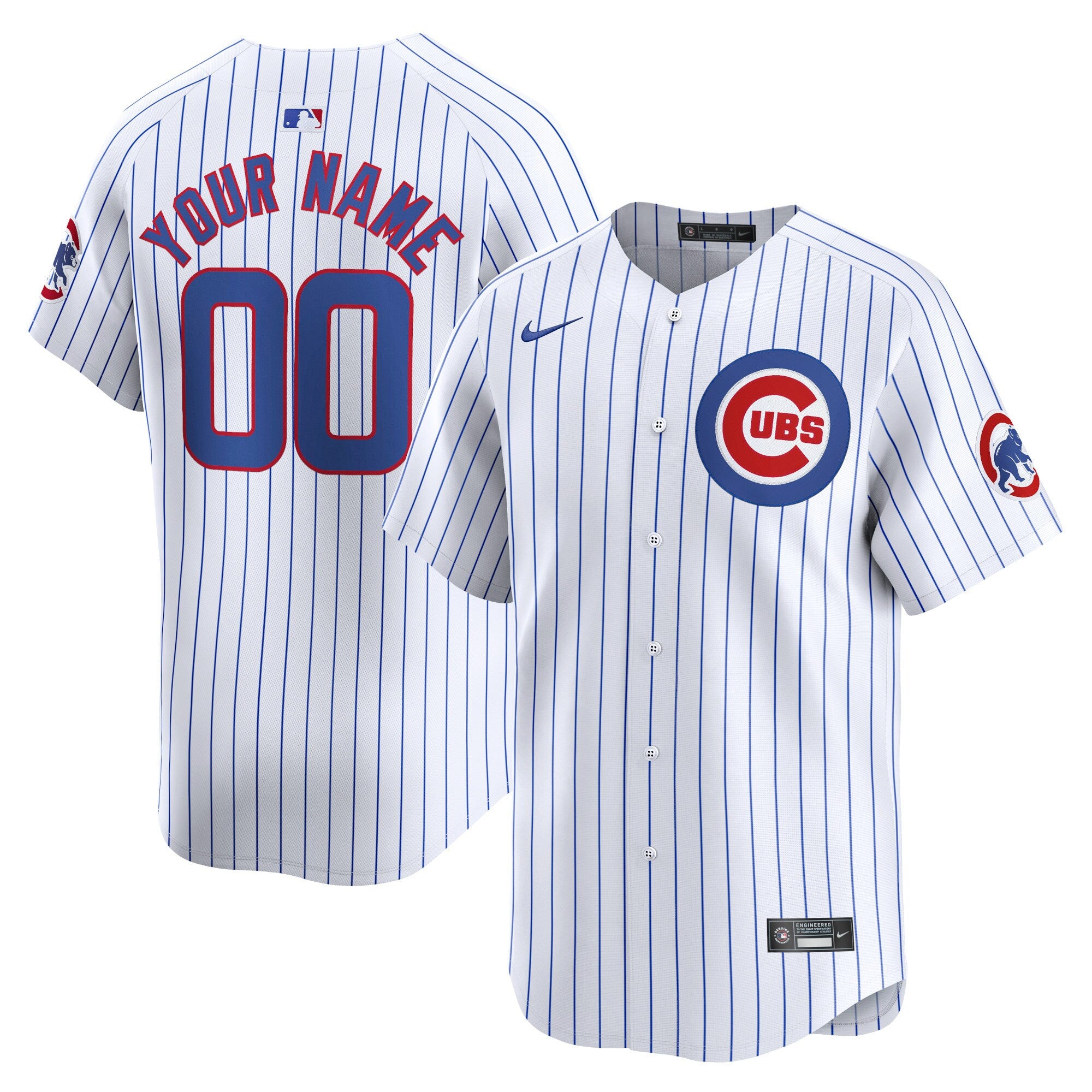 Chicago Cubs white Limited jersey